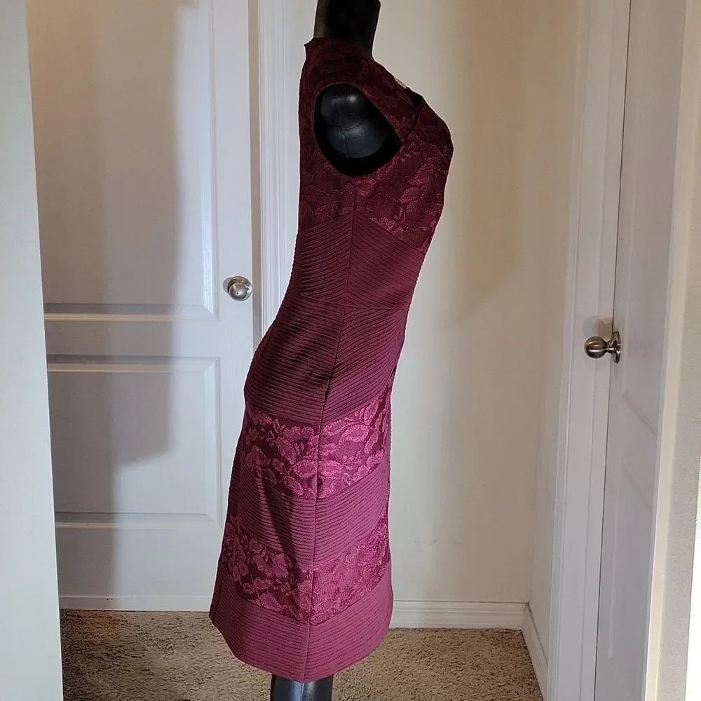BRAND NEW MELROSE MELROSE SOCIAL ROUNDNECK LINE SLEEVELESS DRESS - Picture 10 of 16